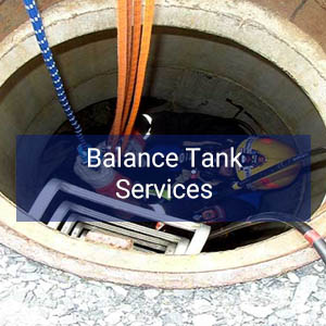 Swimming pool balance tank services